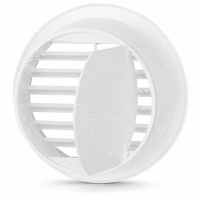 Lüftungsgitter mit Rückstauklappe