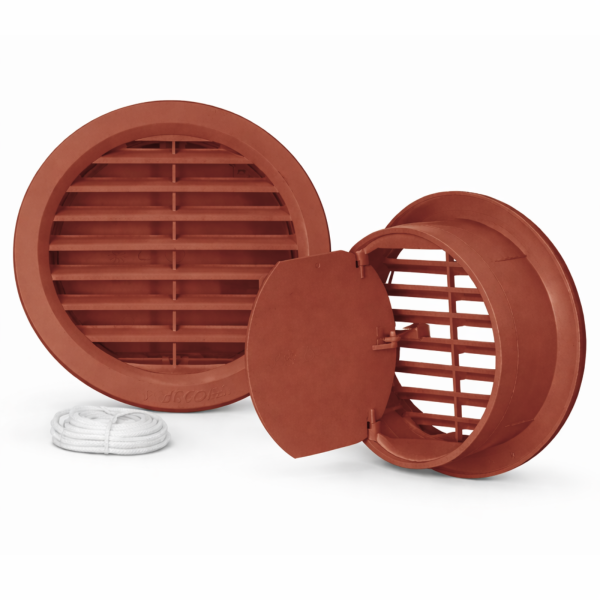 Lüftungsgitter mit Rückstauklappe