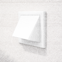 Wetterschutzhaube mit Rückstauklappe