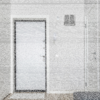 Lüftungsgitter mit Insektenschutz und Einbaurahmen